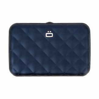 Ögon Quilted Button Navy-Blue 