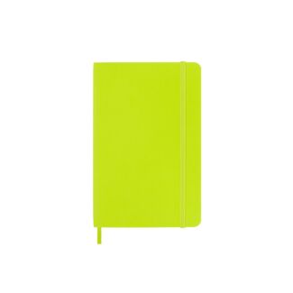 Moleskine Notebook Pocket Plain Soft Cover Lemon Green